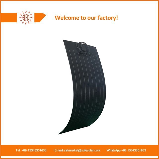 Panel surya semi fleksibel