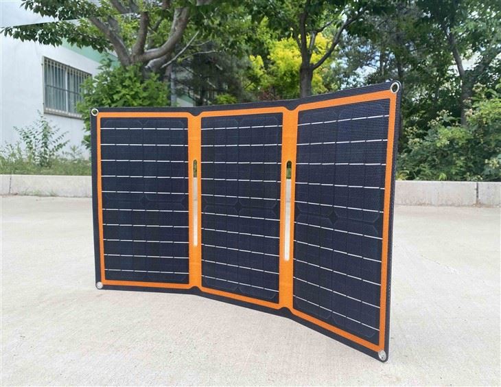30W panel surya fleksibel portabel