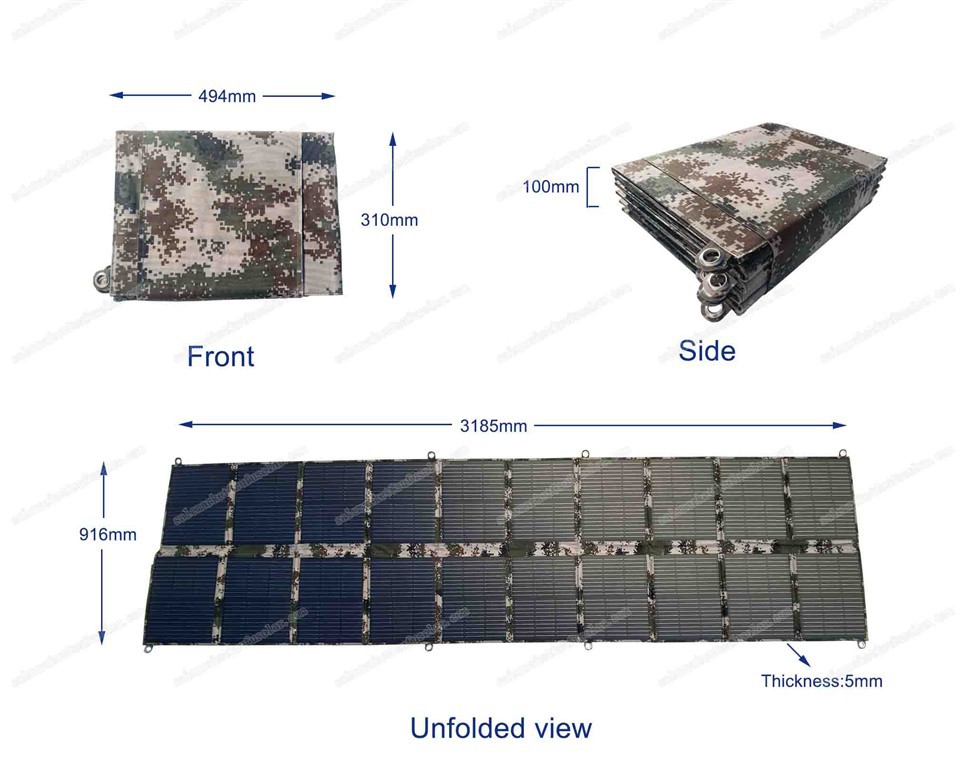 400W Kamus Kembali Paket Surya Panel