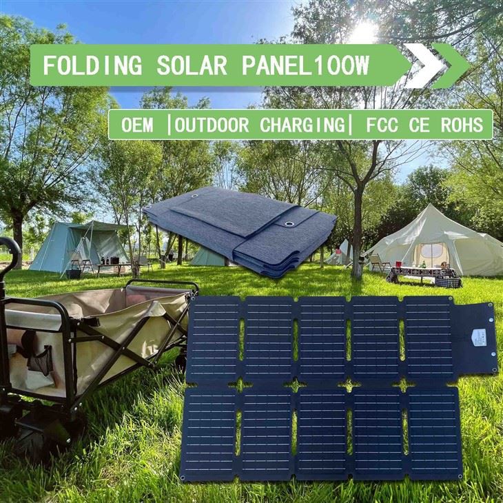 Panel surya lipat 1000W