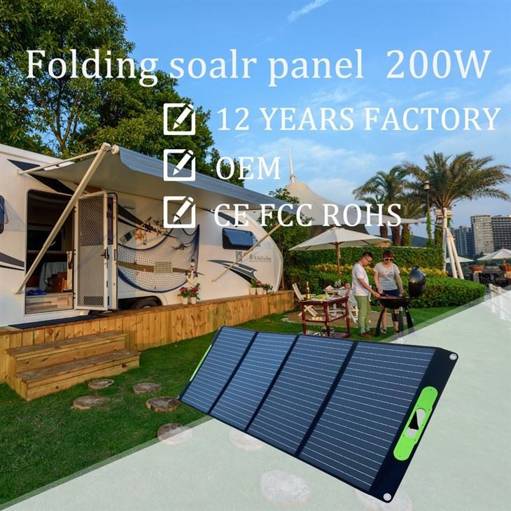 Panel Surya Lipat 200W